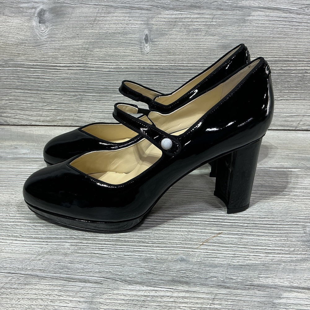 NEW Sarah Flint Womens Perfect Pump Black Patent Leather Comfort 42.5 EU 11.5-12